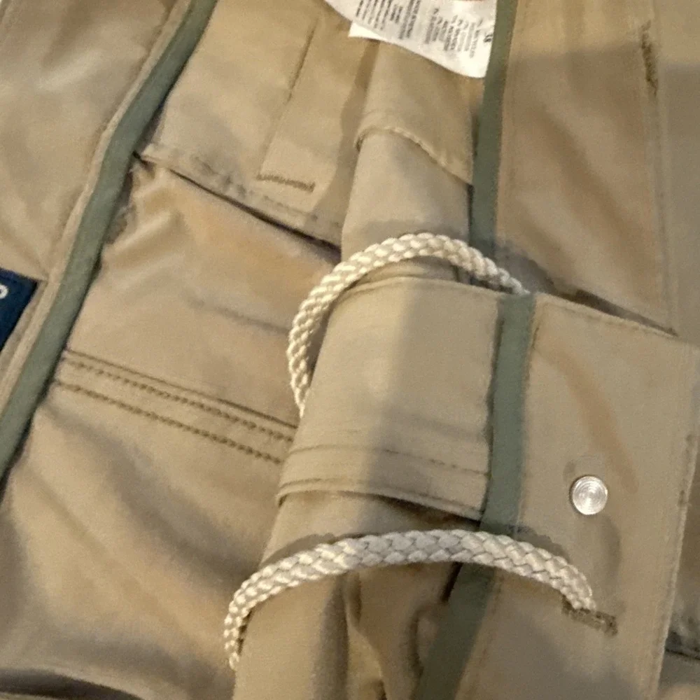 Faherty All Day Shorts Drawstring Men's 38 Beige Stretch 9